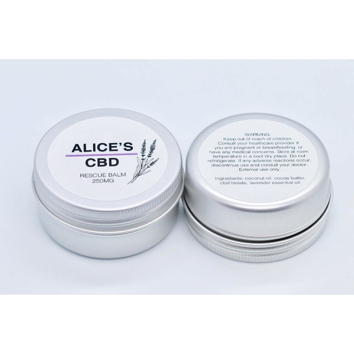 Alice&#39;s CBD balm - 250mg CBD - 50ml - Inspired Life CBD