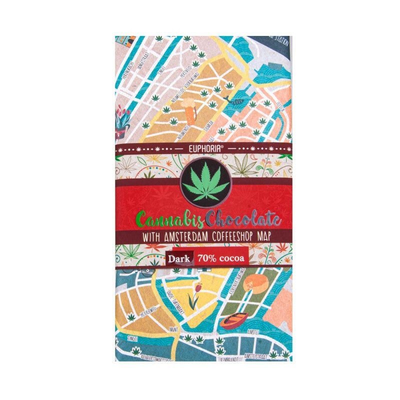 Amsterdam Map Chocolate - Inspired Life CBD