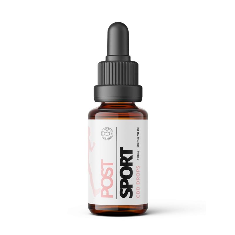 BNATURAL CBD Drops 900mg - Post Sport - Inspired Life CBD