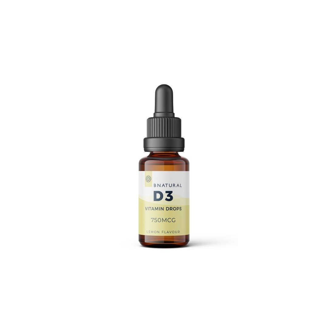 BNATURAL D3 Vitamin Drops 750mcg 30ml - Inspired Life CBD