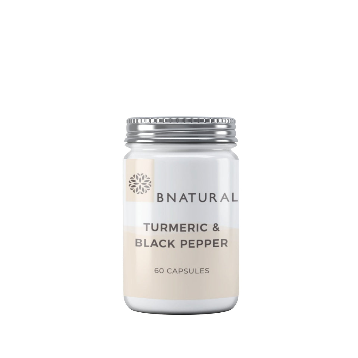 BNATURAL Food Supplement 60 Caps - Tumeric &amp; Black Pepper - Inspired Life CBD