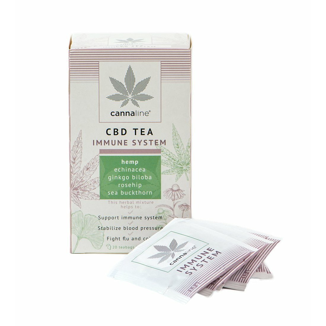 Cannaline - CBD Tea x20 - Inspired Life CBD