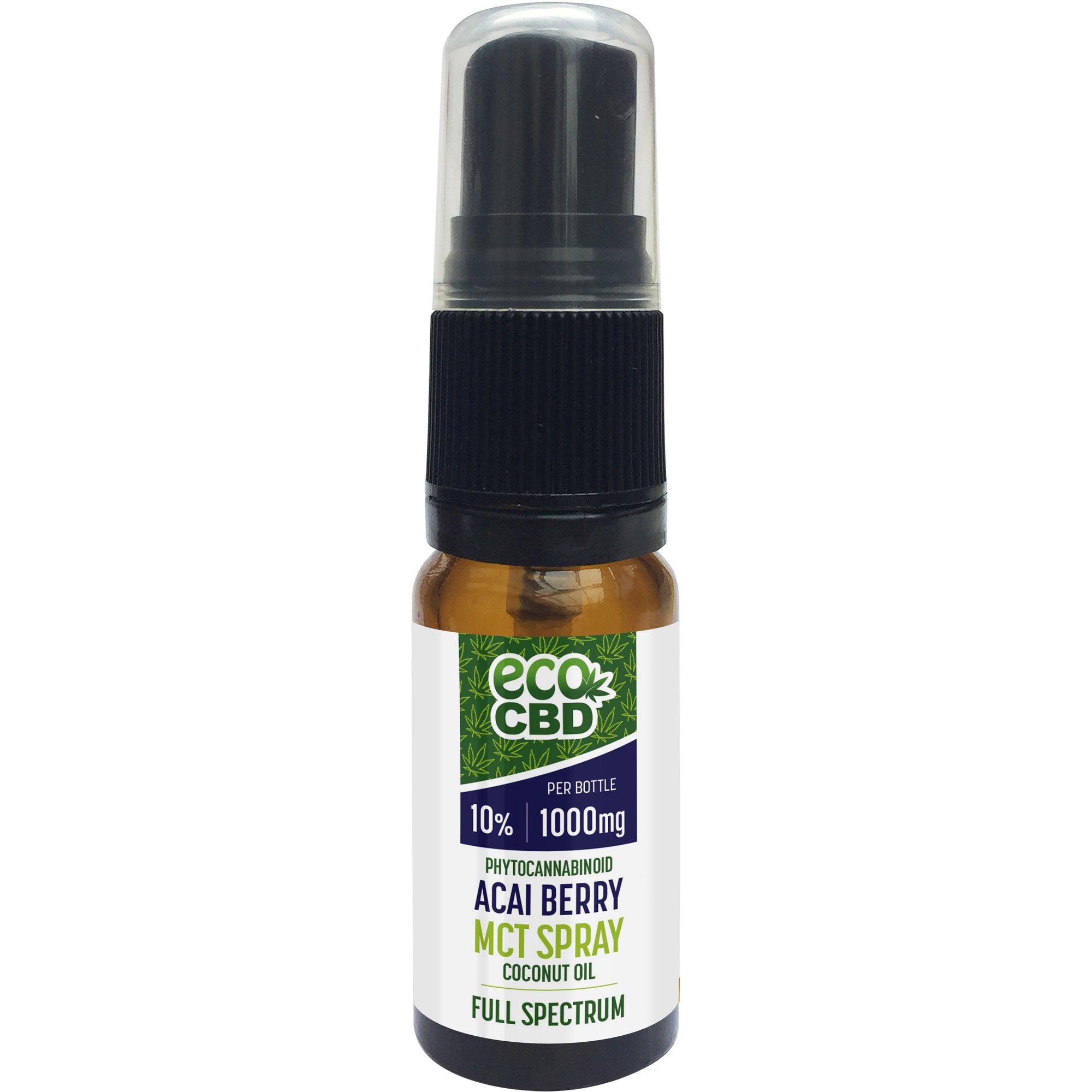 CBD Flavoured MCT Spray - 1000mg - Acai - Black Cherry - Blackcurrent - Goji Berry - Inspired Life CBD