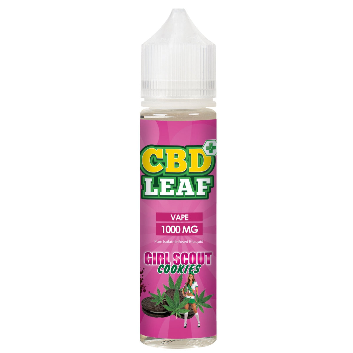 CBD Leaf Vape - 1000mg - 50ml - Inspired Life CBD