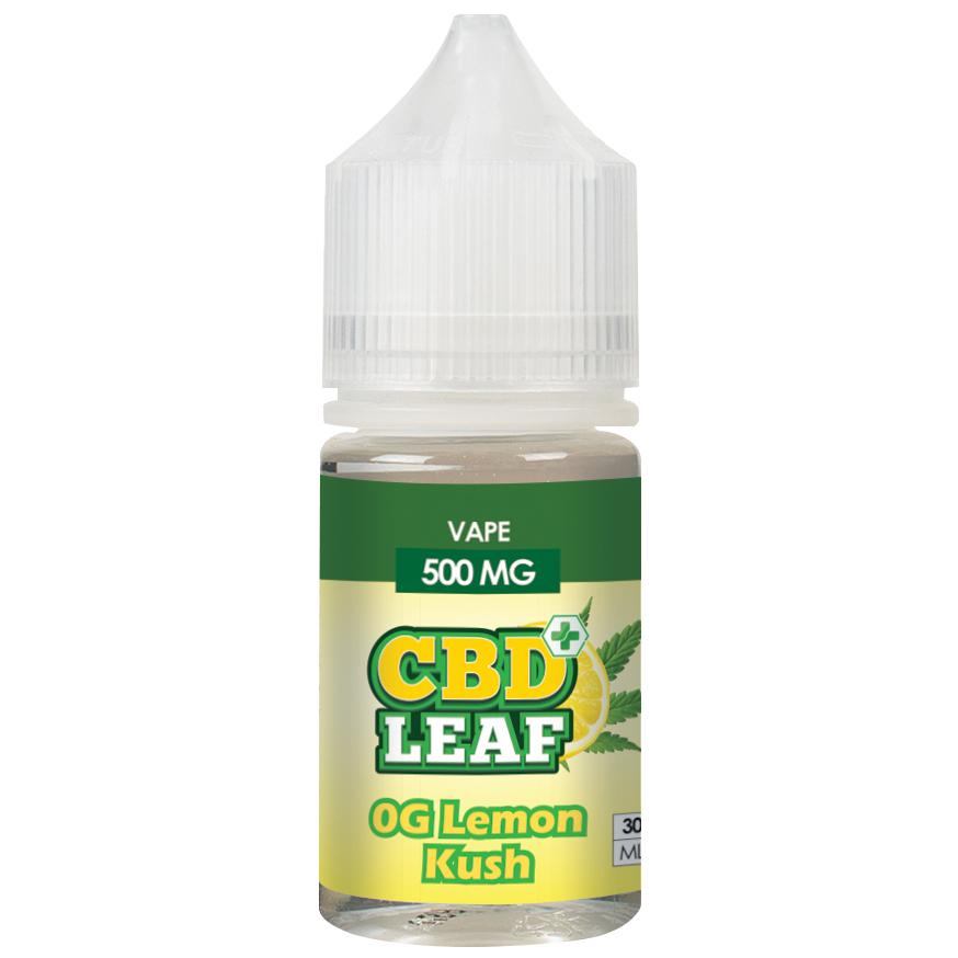 CBD Leaf Vape - 500mg - 30ml - Inspired Life CBD