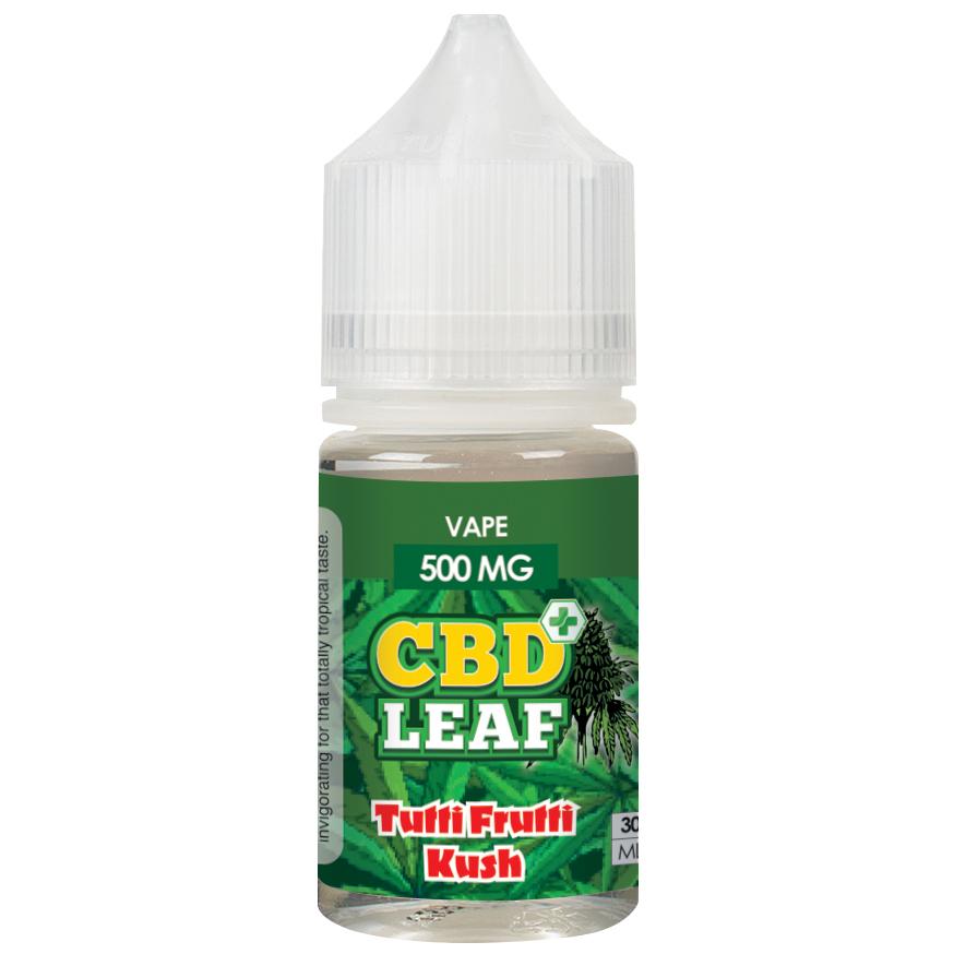 CBD Leaf Vape - 500mg - 30ml - Inspired Life CBD