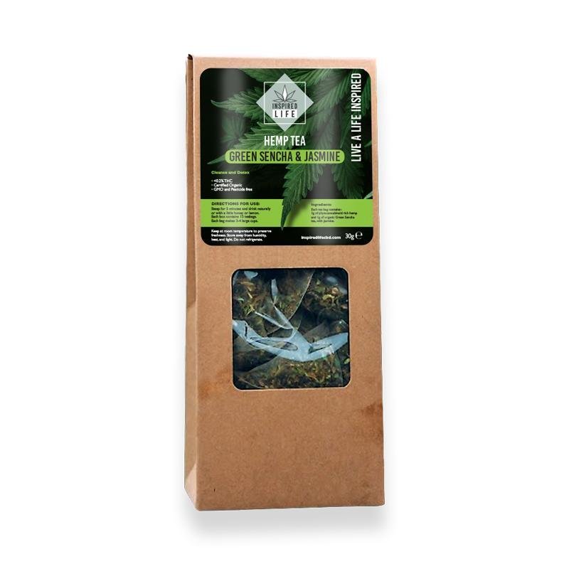 CBD Tea - 50mg Per Bag - Chamomile Tea - Kenyan Black Tea - Jasmine &amp; Green Tea - Lemongrass, Rosehip, Orange Peel &amp; Echinacea. - Inspired Life CBD