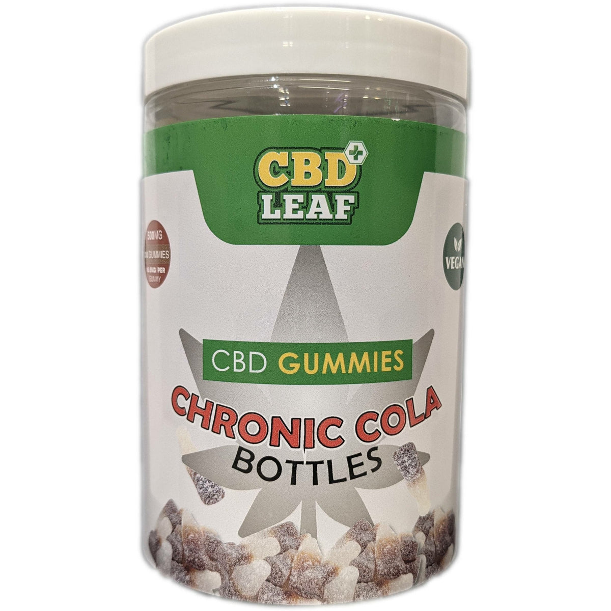 CBDLeaf - Vegan CBD Gummies - 500mg - Inspired Life CBD