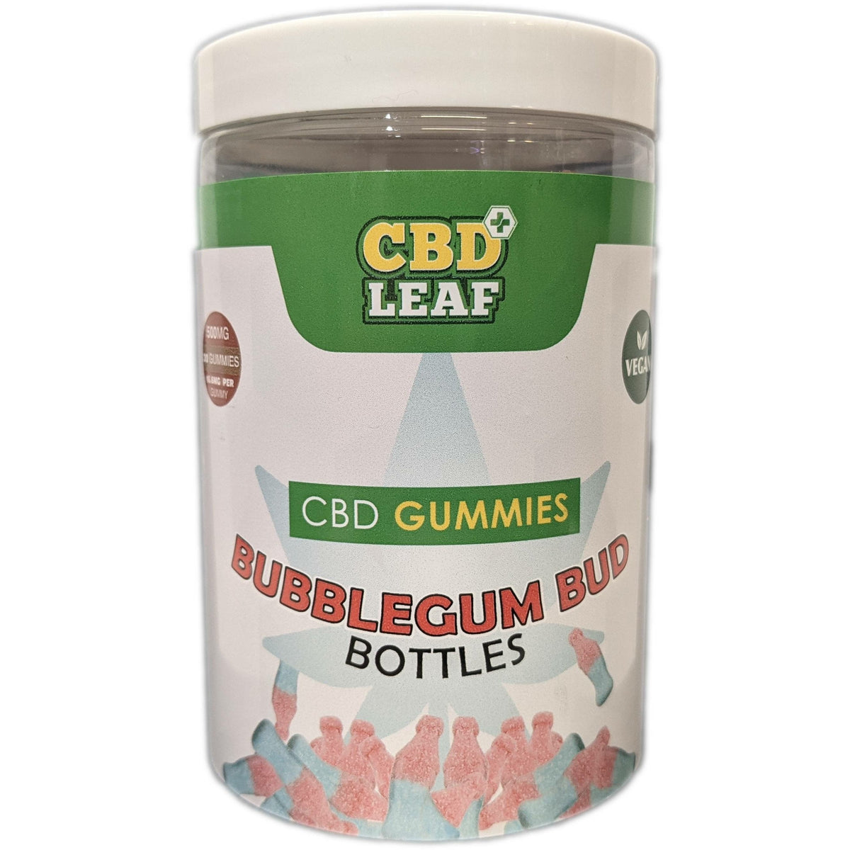 CBDLeaf - Vegan CBD Gummies - 500mg - Inspired Life CBD