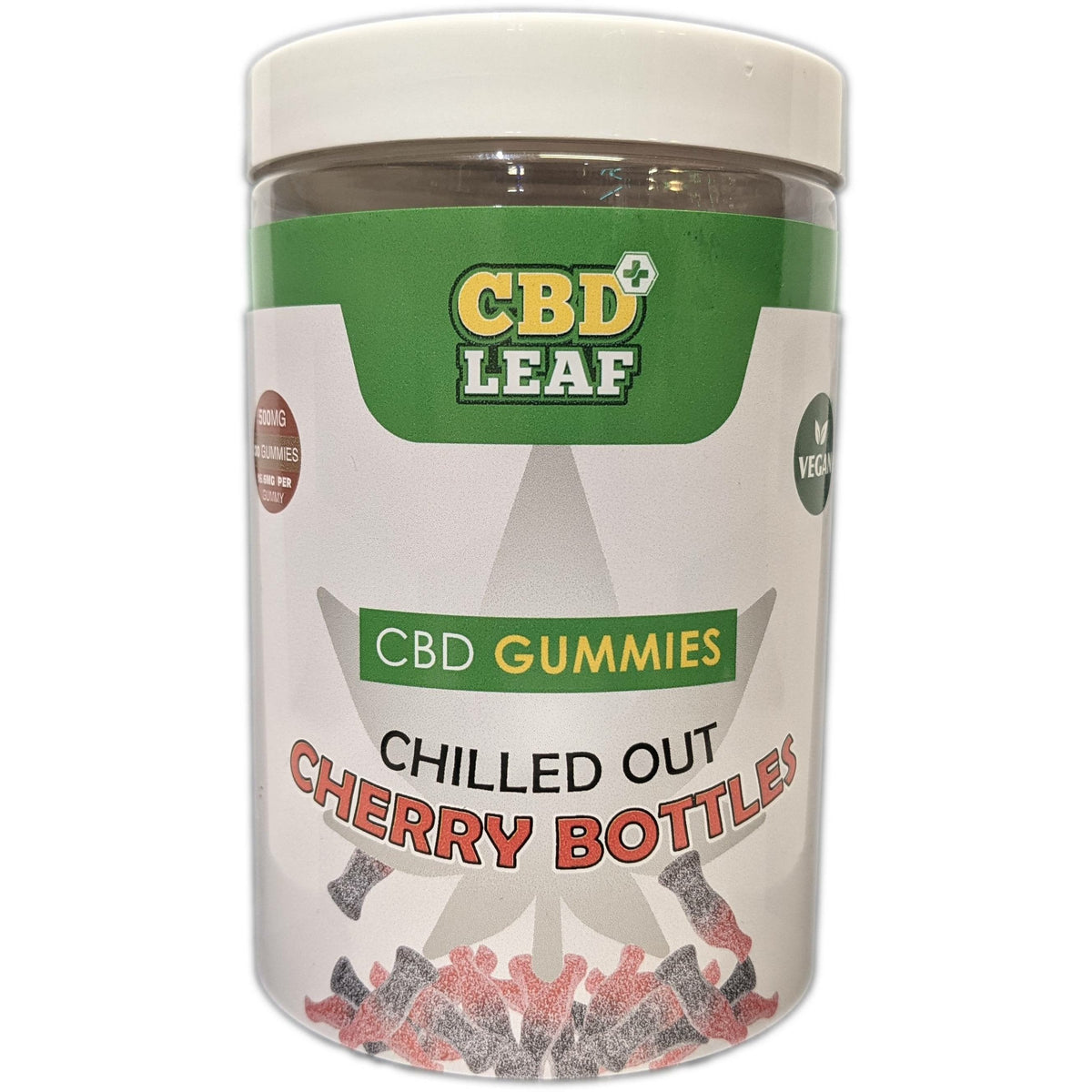 CBDLeaf - Vegan CBD Gummies - 500mg - Inspired Life CBD