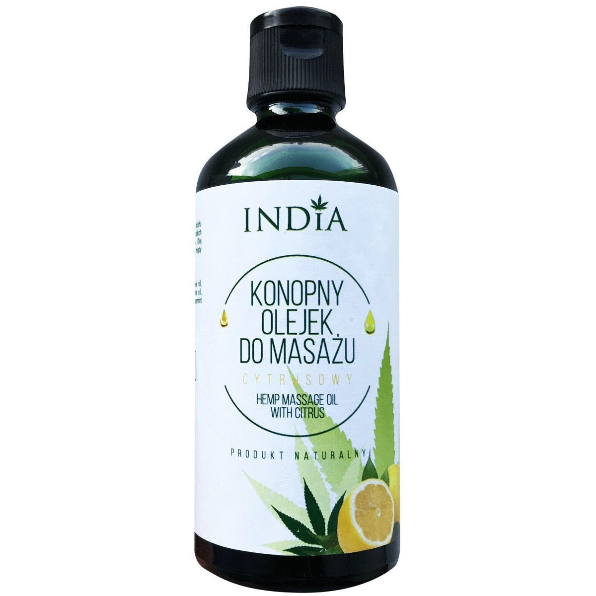 Hemp Citrus Massage Oil - 100ml - Inspired Life CBD