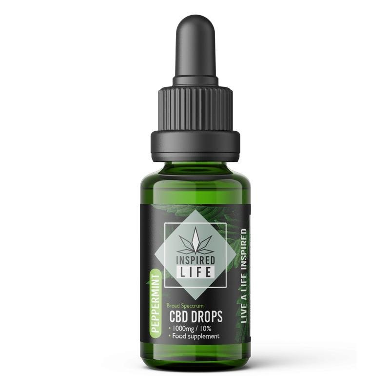 Inspired Life CBD - Broad Spectrum - CBD Oil - 1000mg - Inspired Life CBD