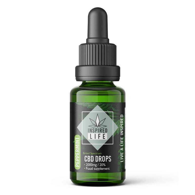 Inspired Life CBD - Broad Spectrum - CBD Oil - 2000mg - Inspired Life CBD