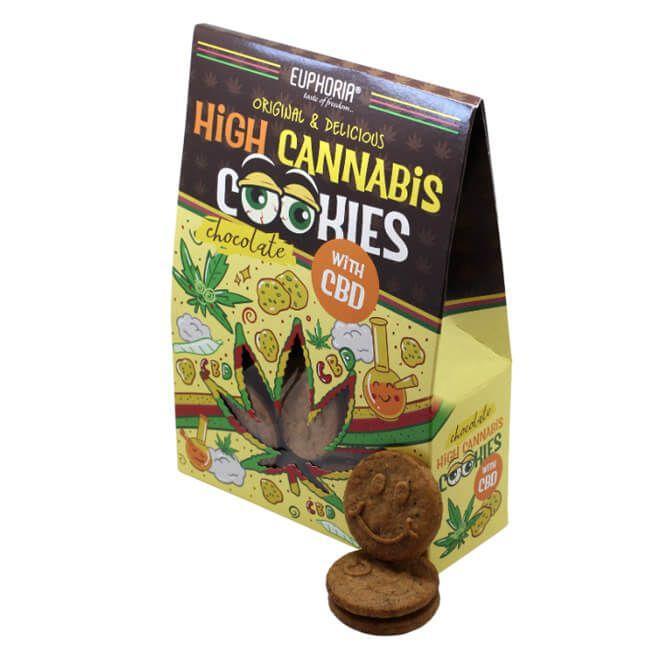 Original &amp; Chocolate Hemp Cookies With CBD 200mg - Inspired Life CBD