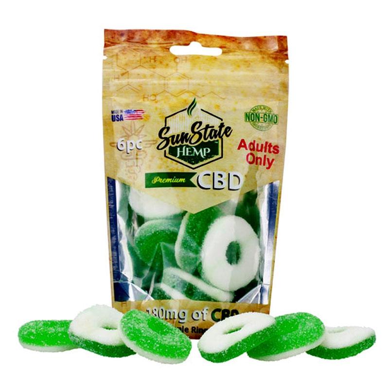 SunState CBD Gummies 180mg (6 Pieces) - Inspired Life CBD