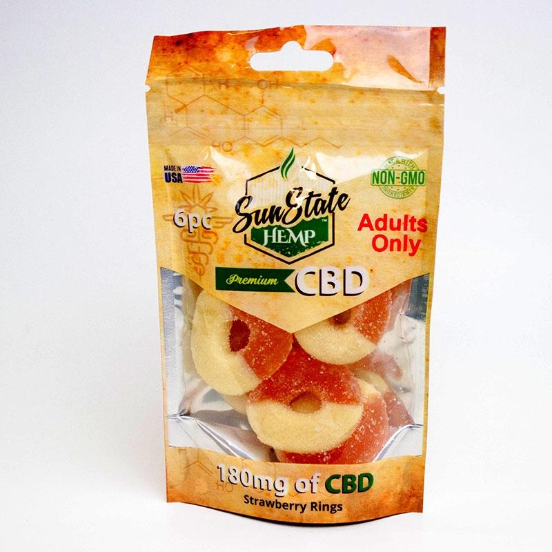 SunState CBD Gummies 180mg (6 Pieces) - Inspired Life CBD